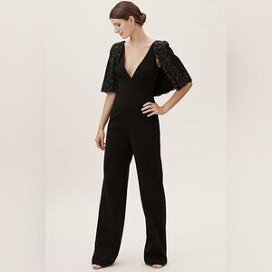 BHLDN x Badgley Mischka Tayah Jumpsuit/ size 4